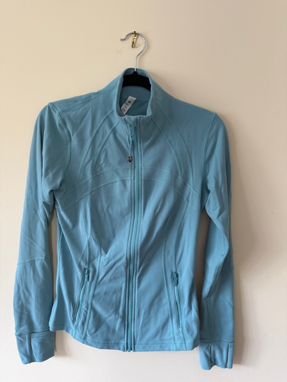 lululemon athletica Sky Blue Full-Zip Define Jacket